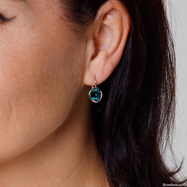 Серьги Fiore Luna, Emerald, A1911.18 G/S Серьги Fiore Luna, Emerald, A1911.18 G/S